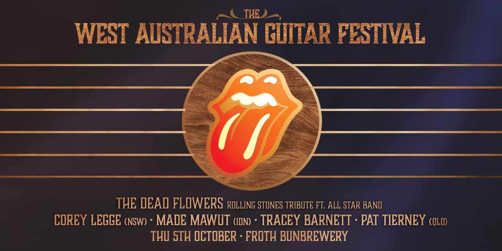 Banner image for Strings Attached: WA Guitar Festival @ Froth Bunbrewery