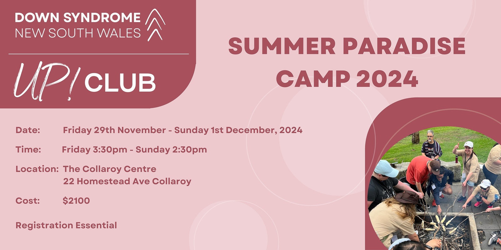 Banner image for UP! Club - Summer Paradise Camp 2024 The Collaroy Centre