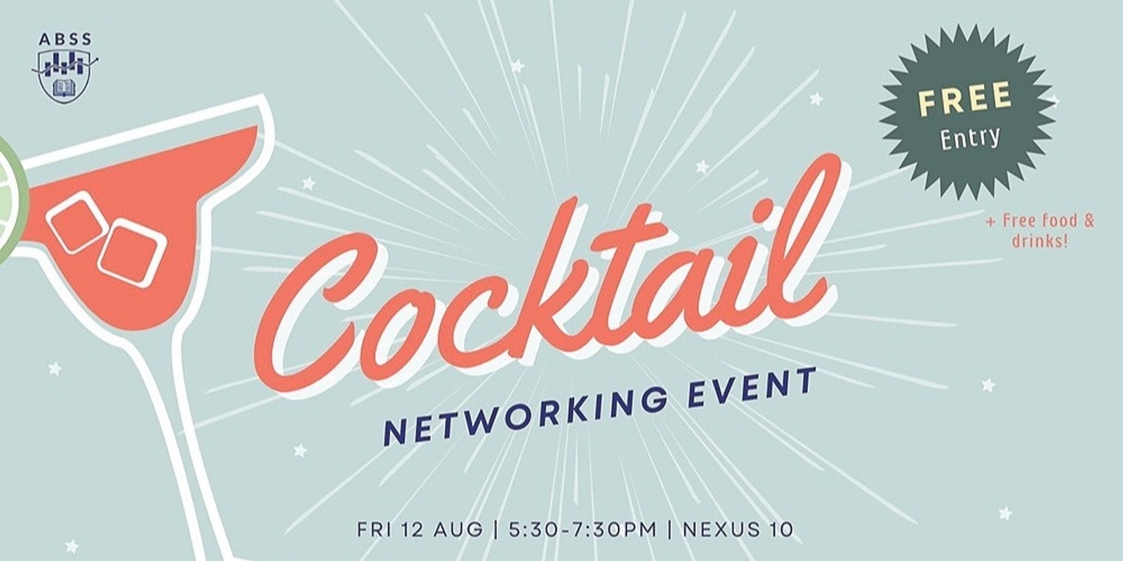 Banner image for ABSS Cocktail Night - Students