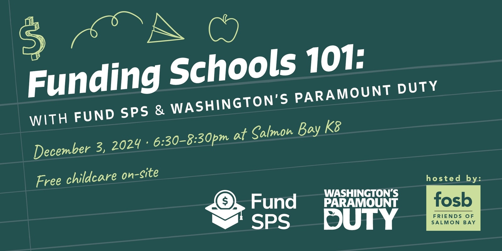 Banner image for Funding Schools 101