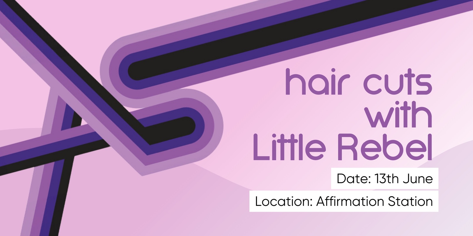 Banner image for AS Services: Hair Cuts with Little Rebel (Appointment #1)