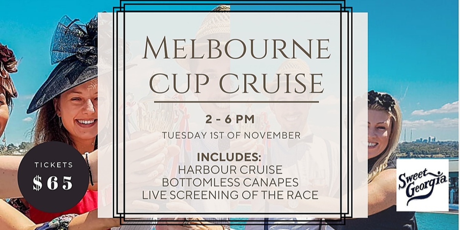 Melbourne Cup Harbour Cruise 2022 Humanitix