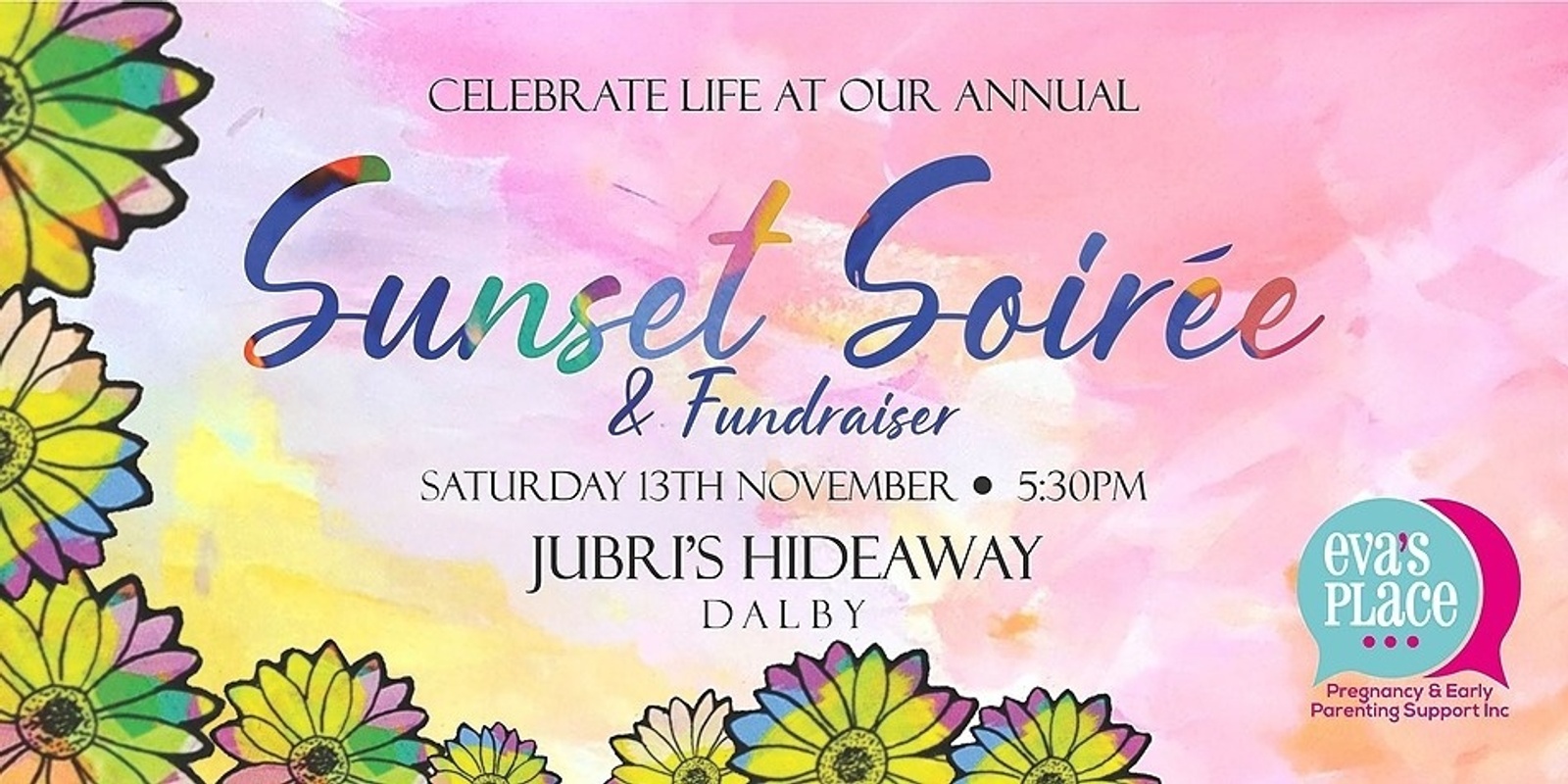 Banner image for Sunset Soiree Celebration@ Jubri's Hideaway 