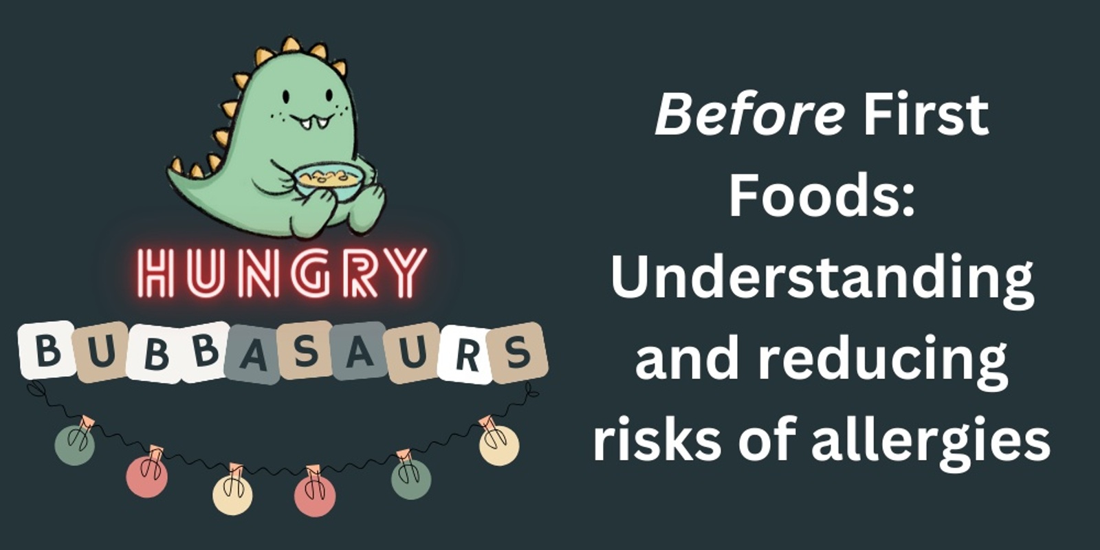 Banner image for Before First Foods- Reducing the allergy risks (Morley, Perth)