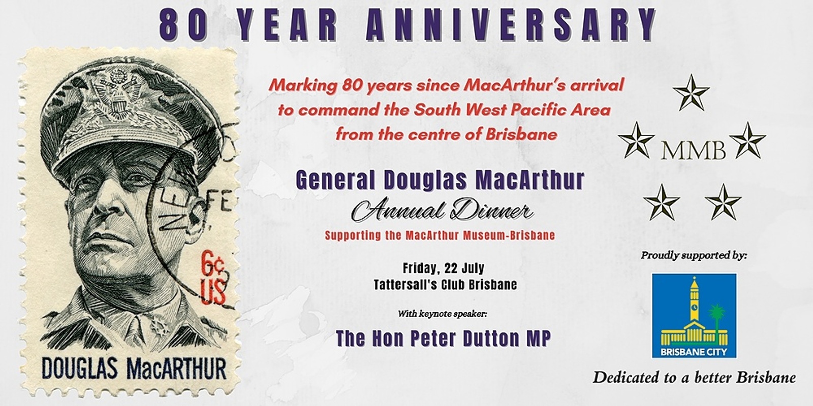 Banner image for 2022 - Annual General Douglas MacArthur Dinner