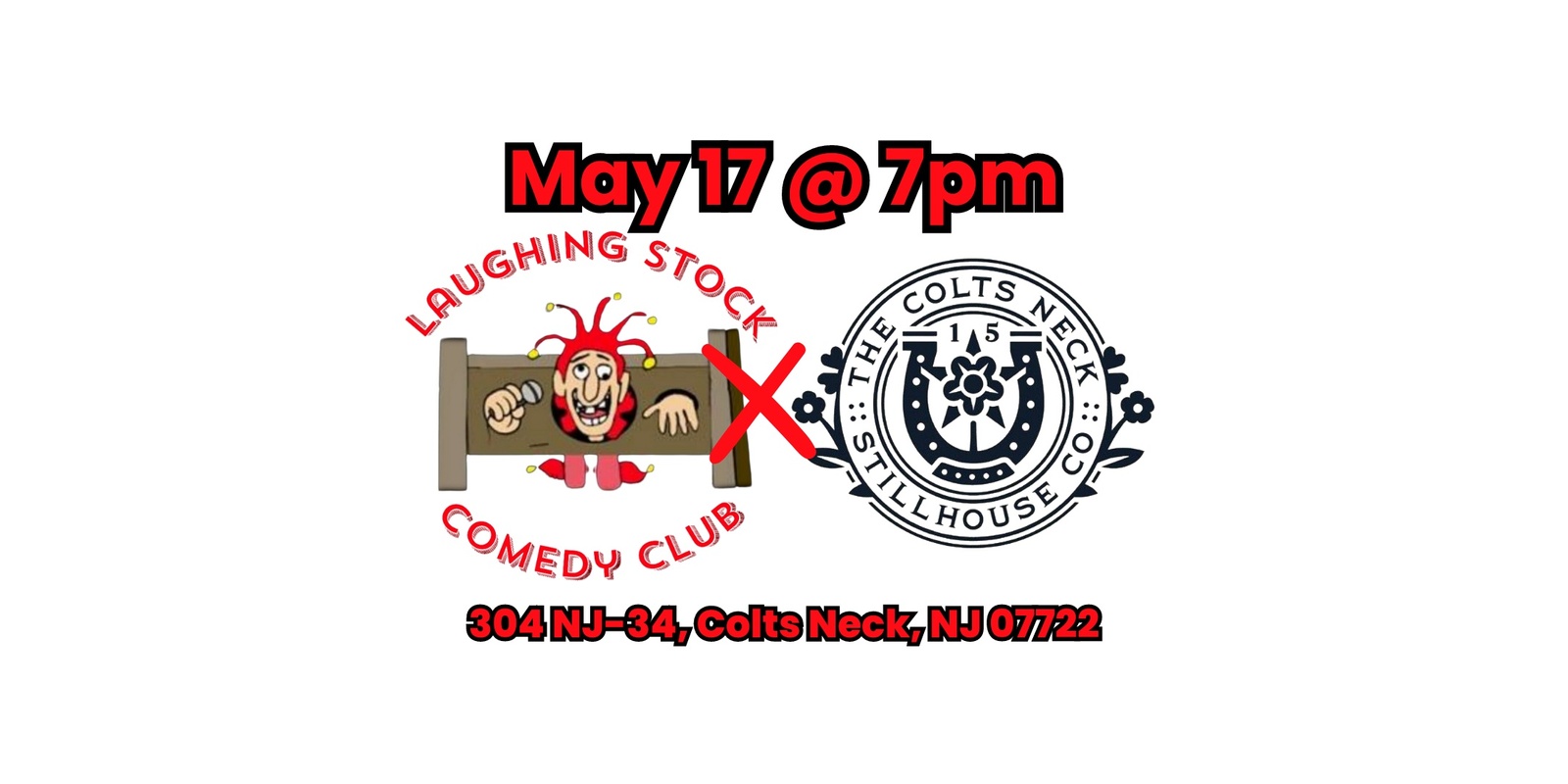 Banner image for Laughing Stock Comedy Club at Colt's Neck Stillhouse
