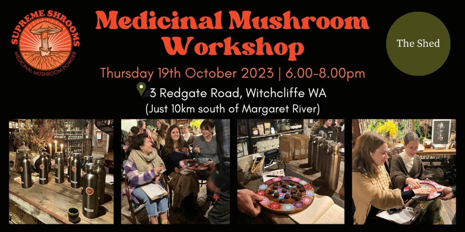 Banner image for Medicinal Mushrooms Workshop Witchcliffe