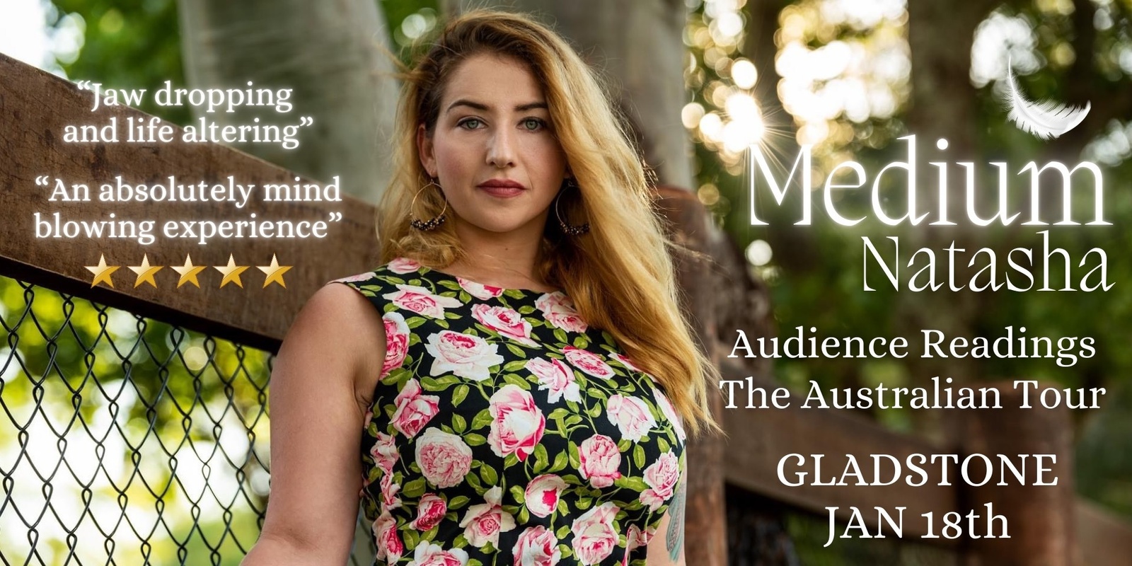 Banner image for Audience Readings with Medium Natasha - GLADSTONE