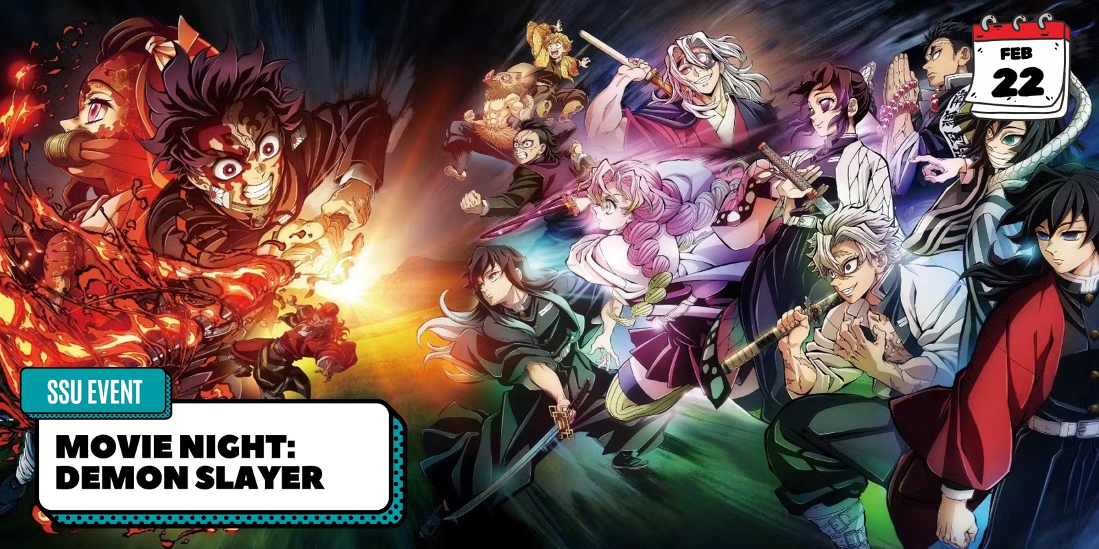 OWeek Movie Night: DEMON SLAYER: KIMETSU NO YAIBA - TO THE SWORDSMITH  VILLAGE | Humanitix