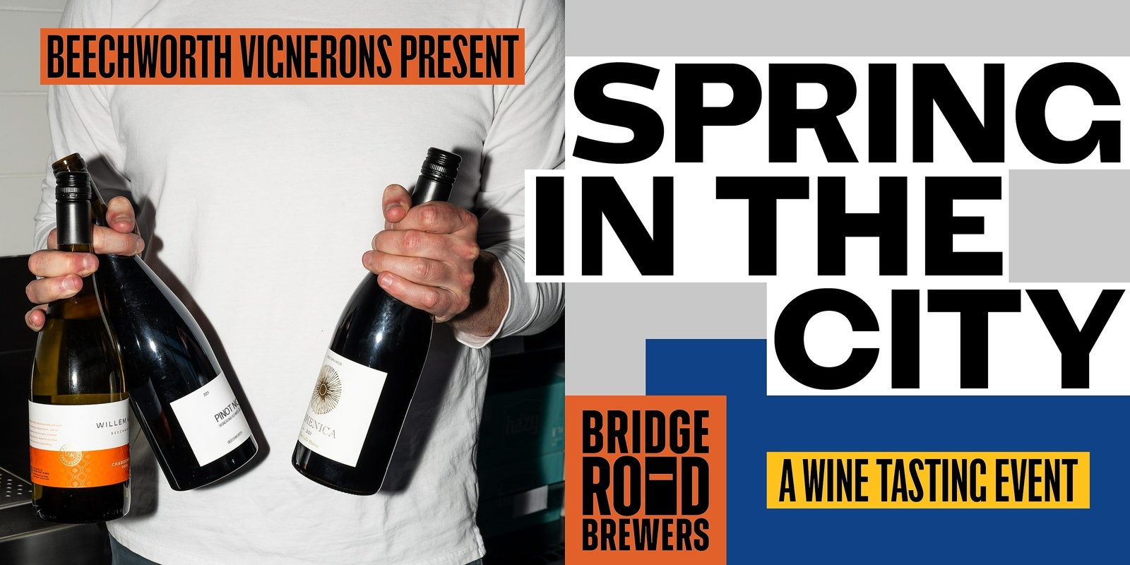 Banner image for Beechworth Vignerons Association - Spring In The City