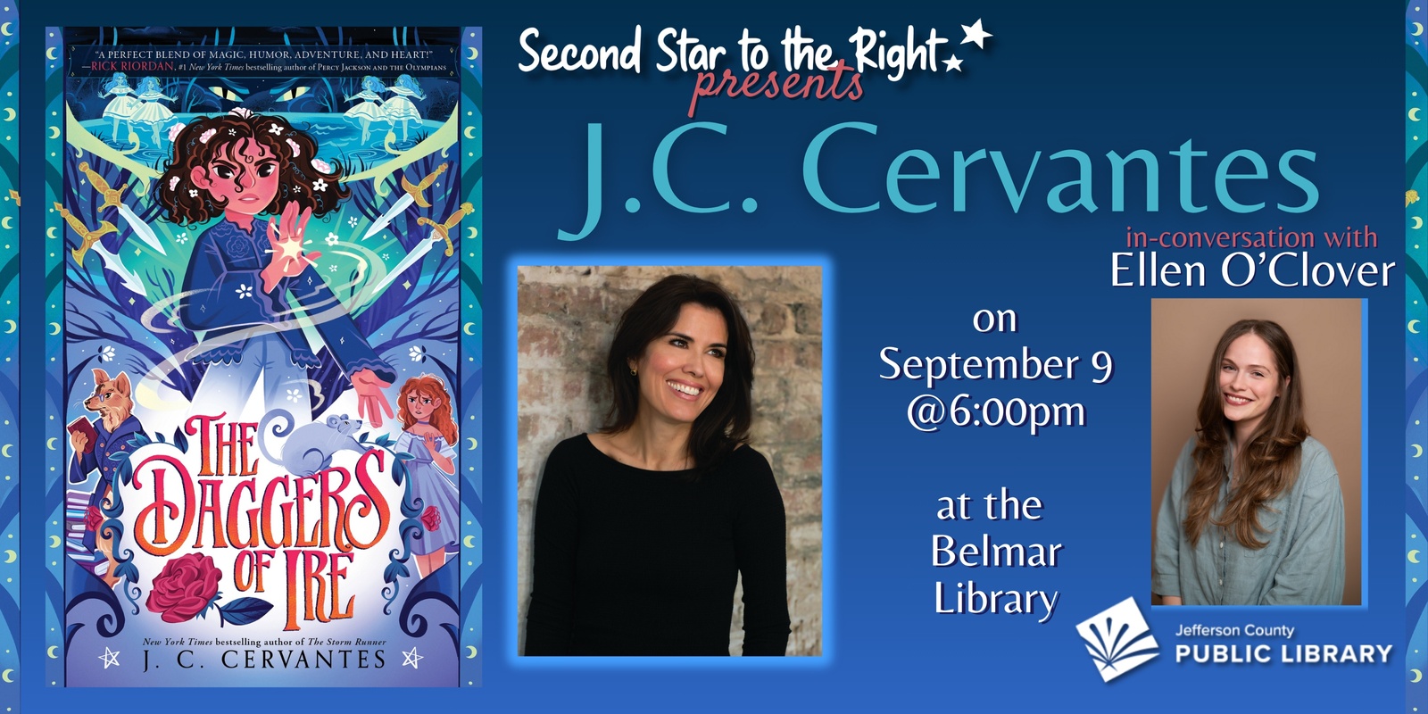 Banner image for An Author Event with J.C. Cervantes