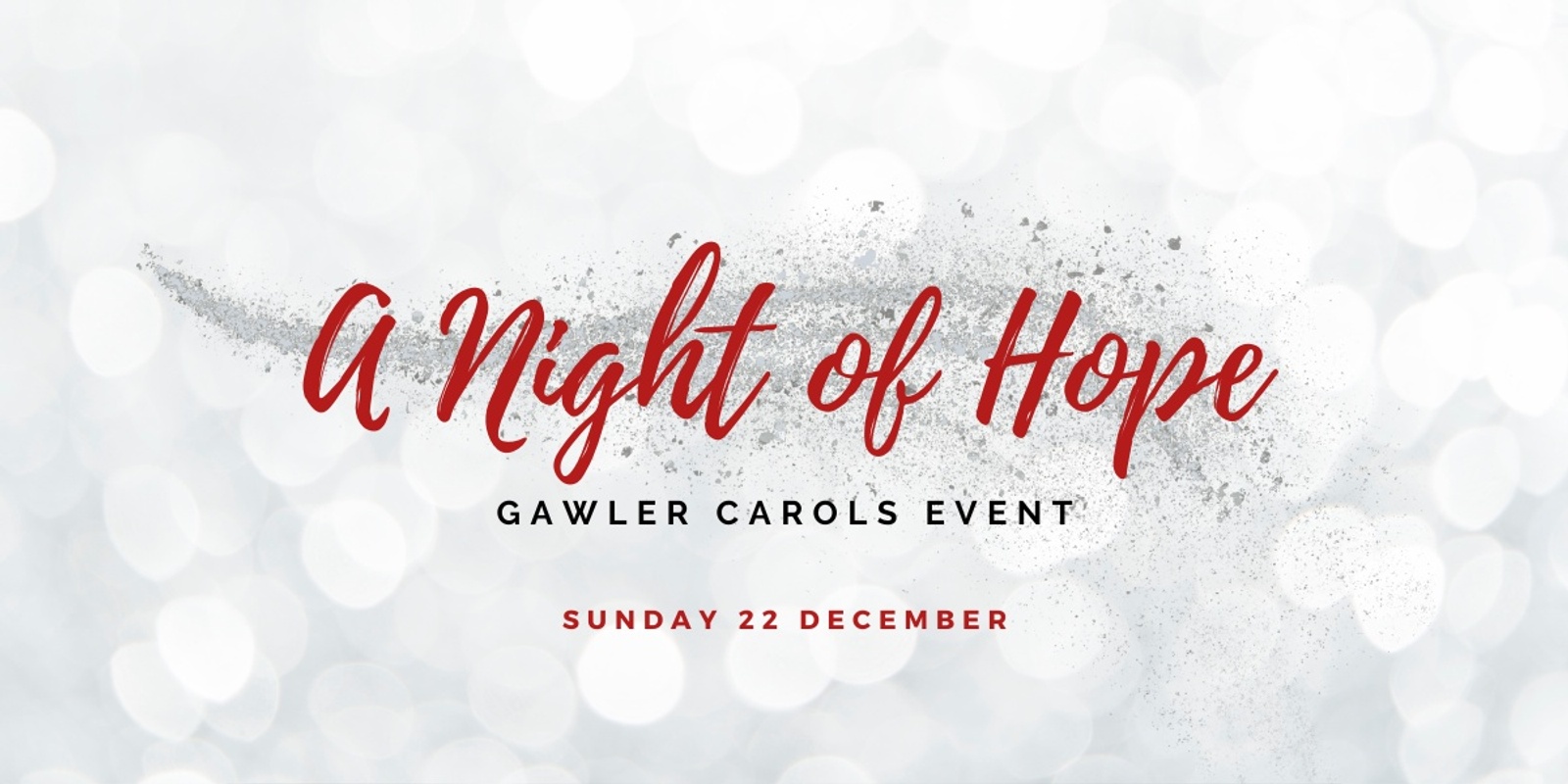 Banner image for A Night of Hope - Gawler Carols Event