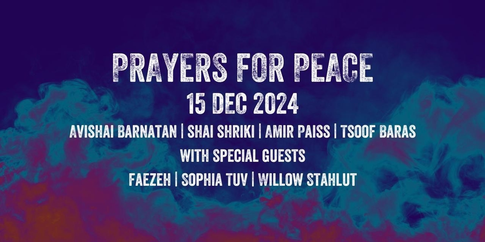 Banner image for Prayers For Peace 