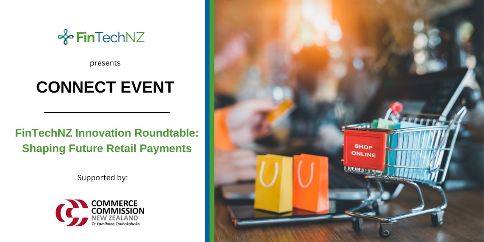 Banner image for FinTechNZ: Innovation Roundtable: Shaping Future Retail Payments
