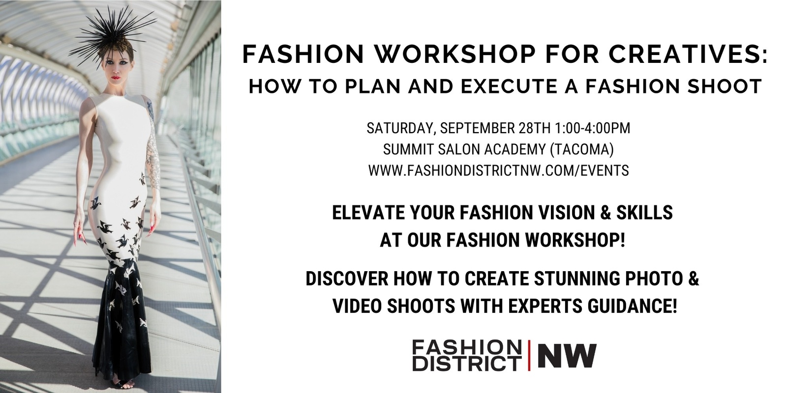 Banner image for Fashion Workshop for Creatives: How to plan and execute a Fashion Shoot