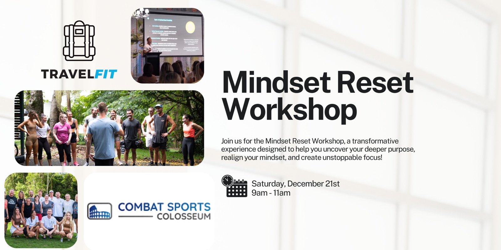 Banner image for Mindset Reset Workshop