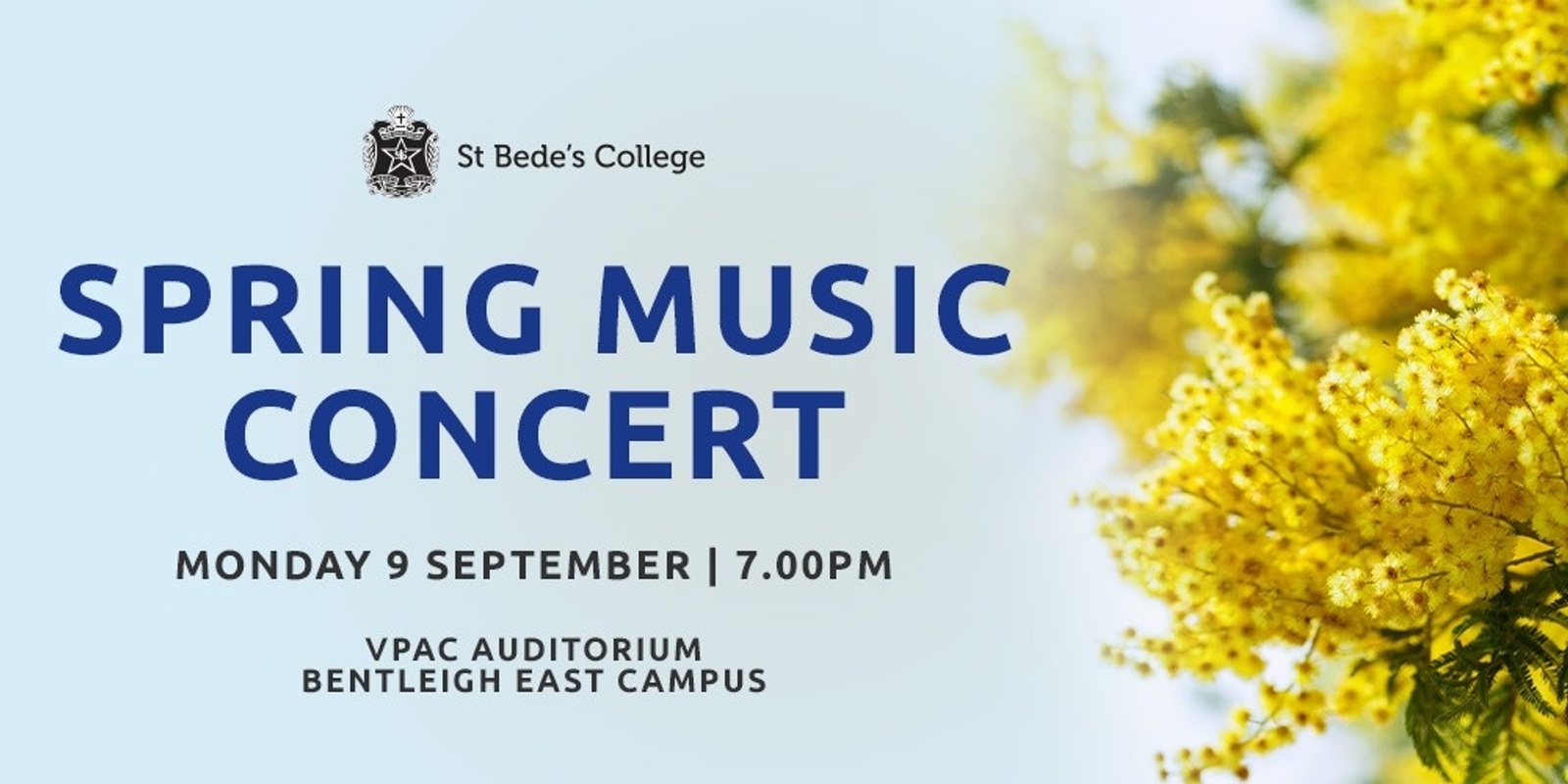 Banner image for Spring Concert Bentleigh East Campus