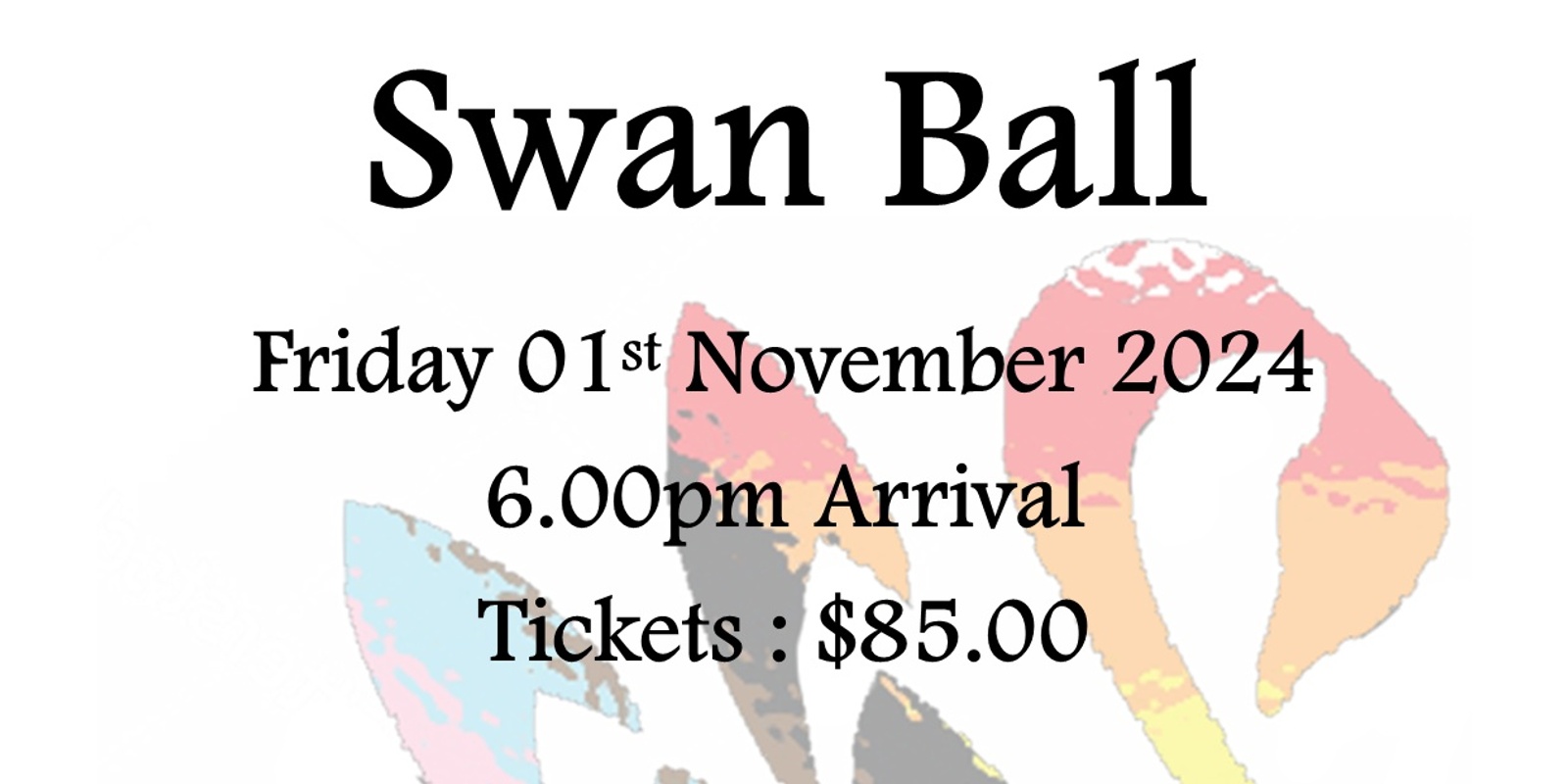 Banner image for Swan Ball - LGBTIQ+ Event Fri 1st November 2024