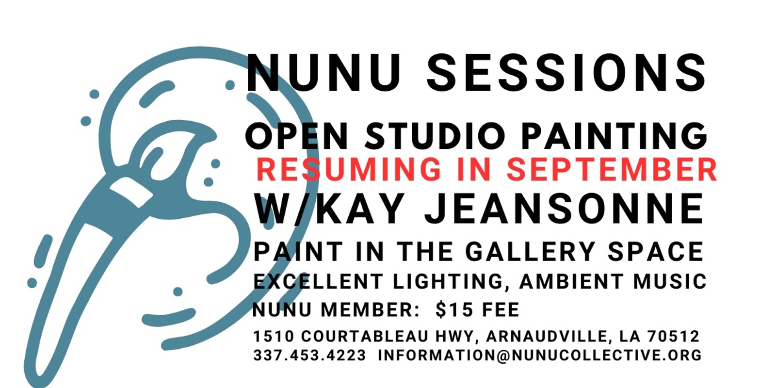 Banner image for NUNU Sessions-Open Painting Studio