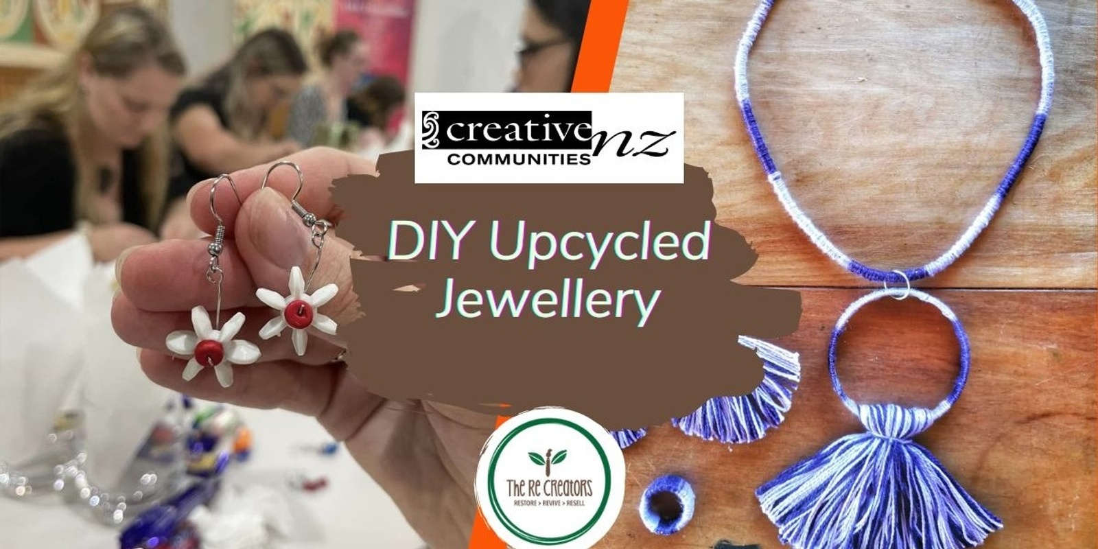 Banner image for Upcycled Jewellery, Parnell Library, Thursday 20 June, 10am-12pm