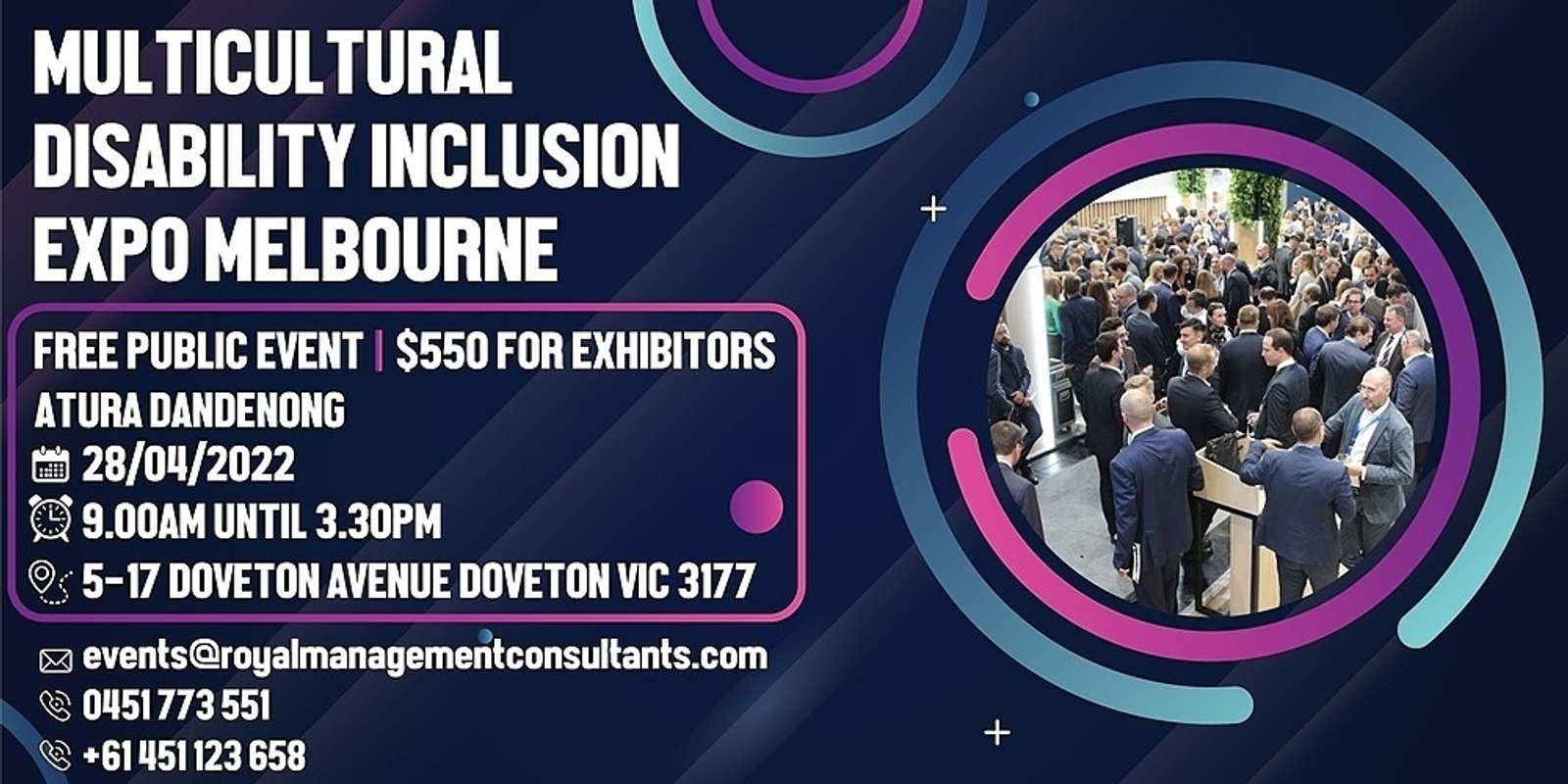 Banner image for Multicultural Disability NDIS Inclusion Expo