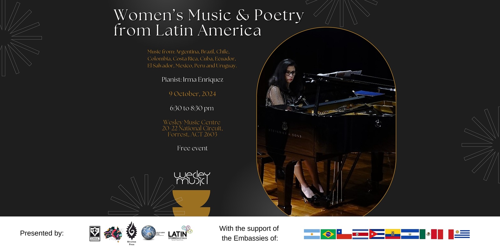 Banner image for Women’s Music & Poetry from Latin America