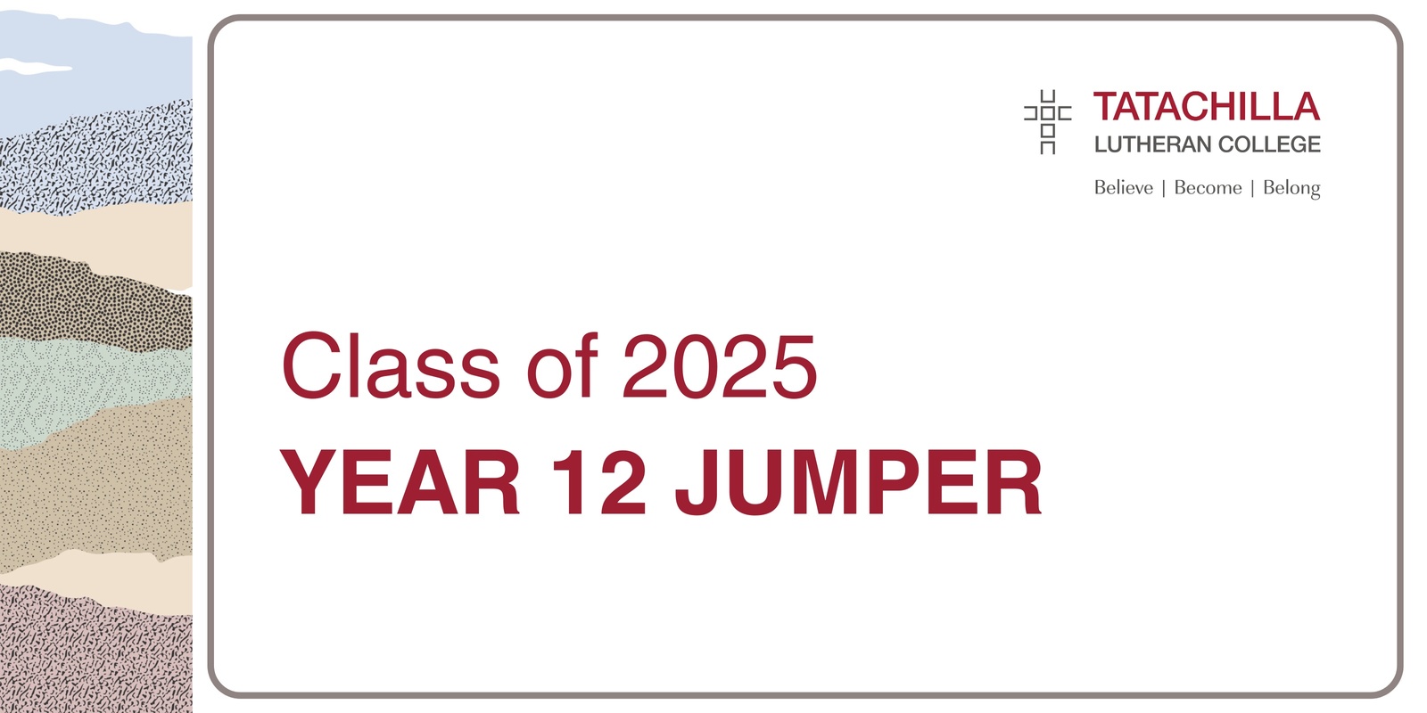 Banner image for Class of 2025 - Yr 12 Jumper