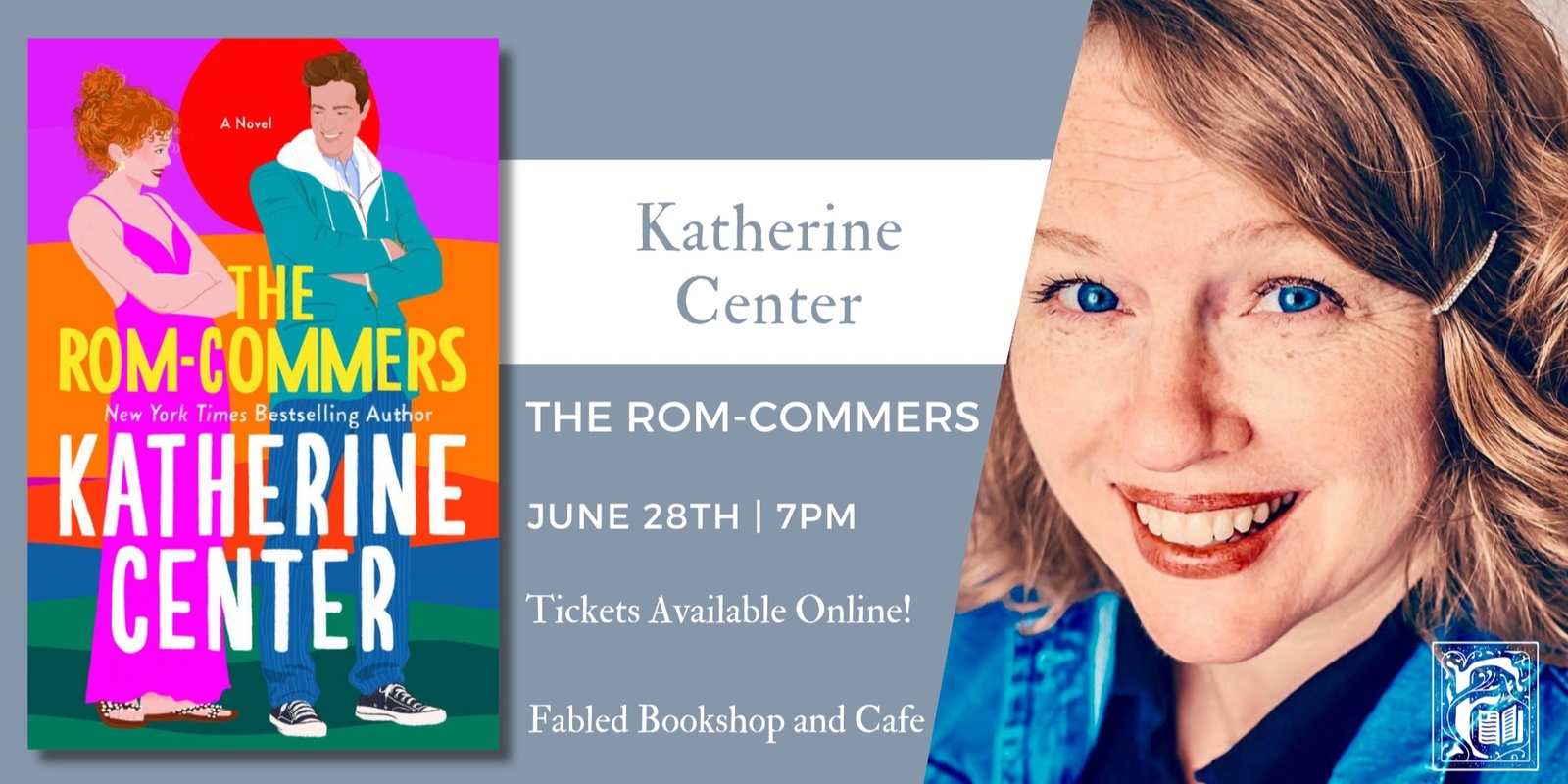 Banner image for Katherine Center Discusses The Rom-Commers
