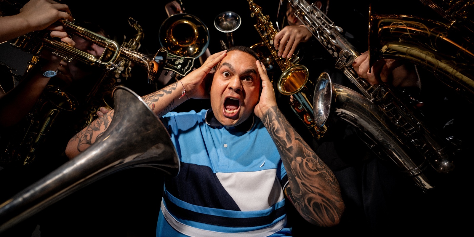 Banner image for From Be-bop to Hip-hop Featuring Zero Emcee & WA Youth Jazz Orchestra