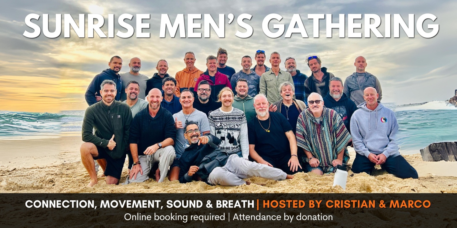 Banner image for Sunrise Men's Gathering - Sunshine Coast