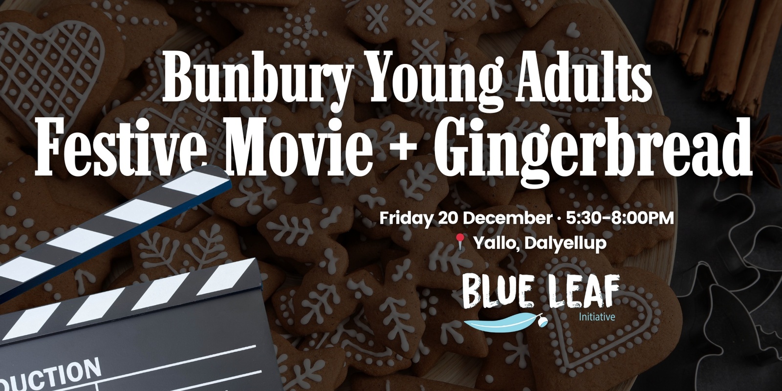 Banner image for Bunbury Young Adults Festive Movie + Gingerbread