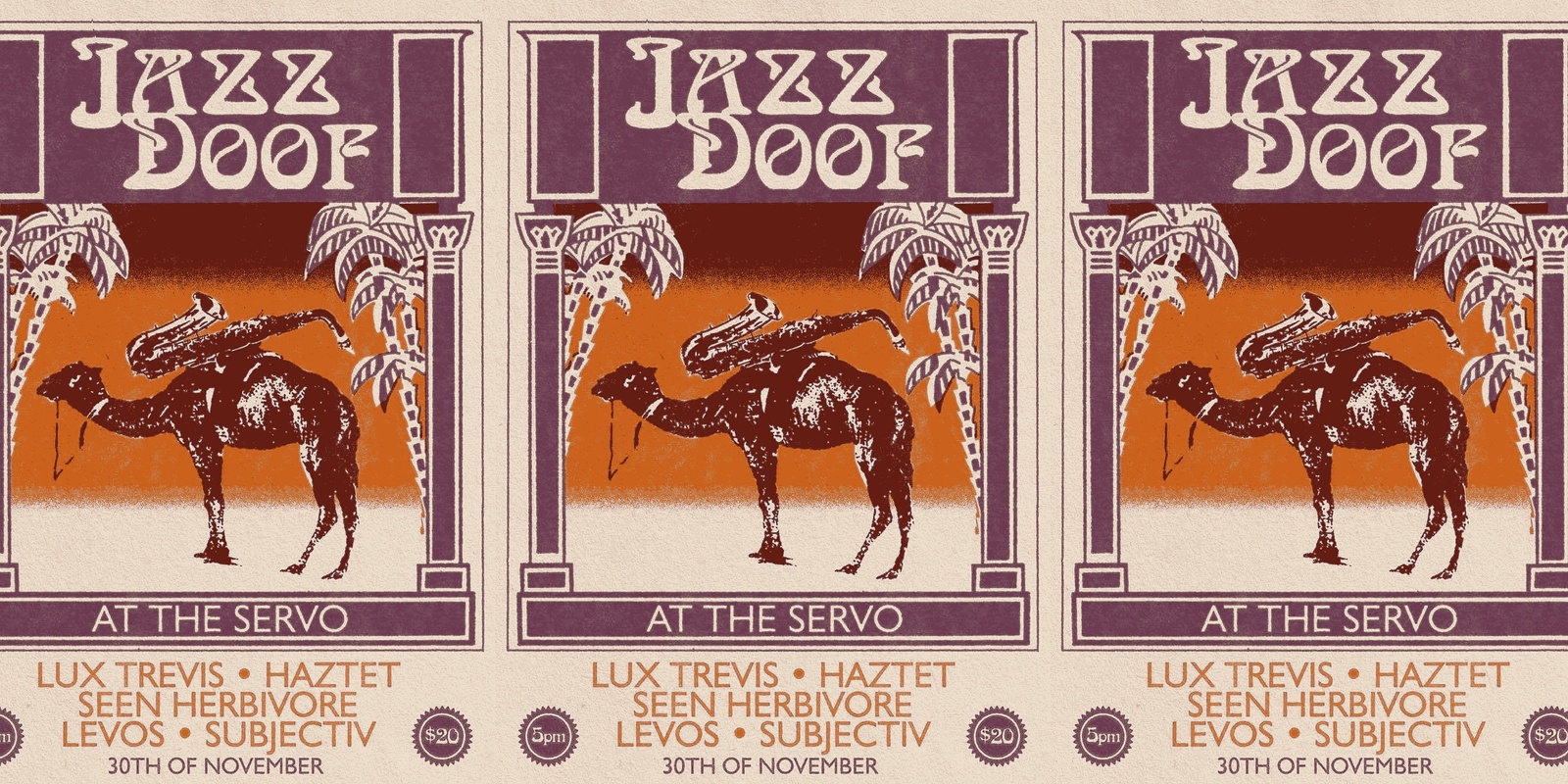 Banner image for JAZZ DOOF 3.0 at The Servo