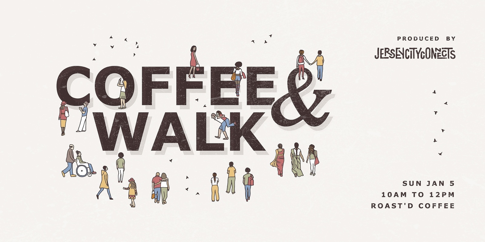 Banner image for Jersey City Connects | Coffee and Walk | Friends Mixer