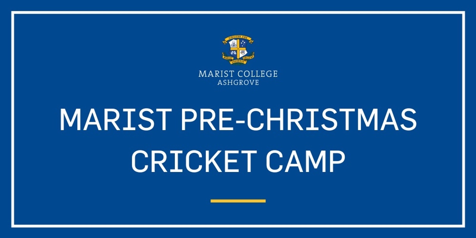 Banner image for Pre-Christmas Cricket Camp