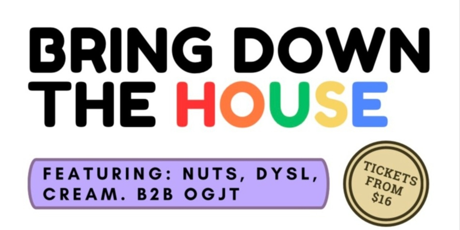 Banner image for Bring Down the House