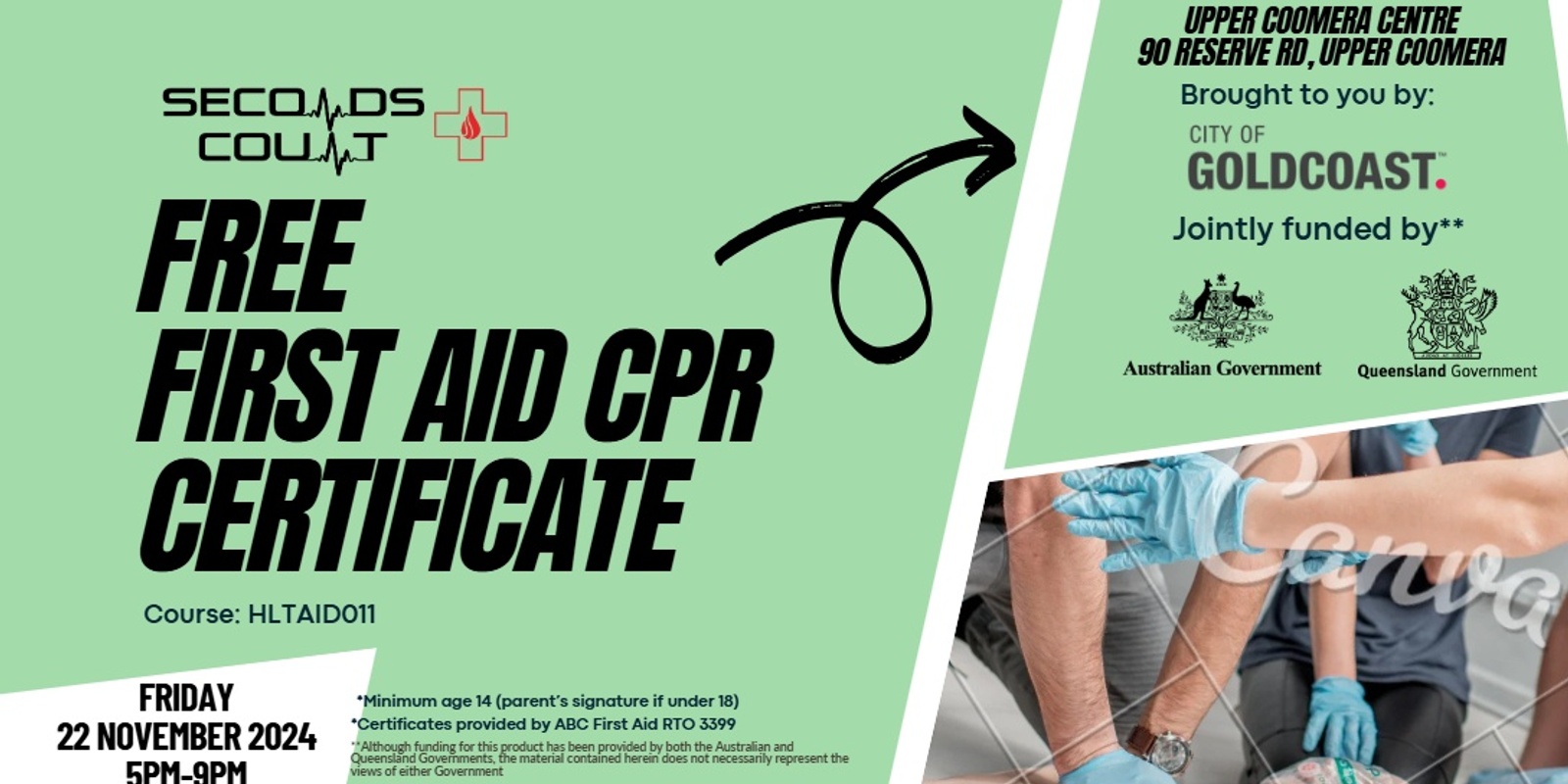 Banner image for FREE FIRST AID & CPR COURSE 