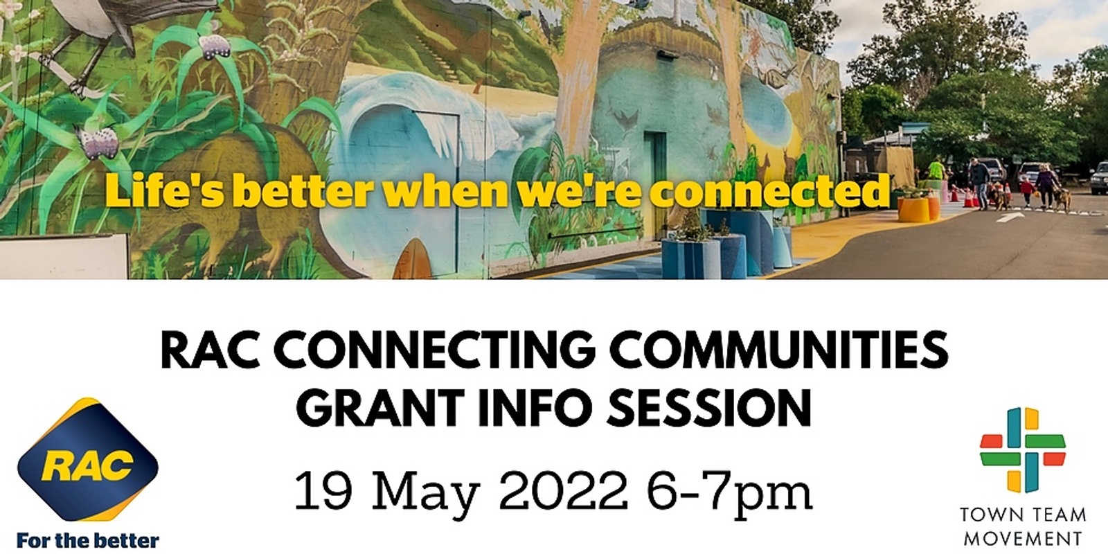 Banner image for RAC Connecting Communities Grant Info Session