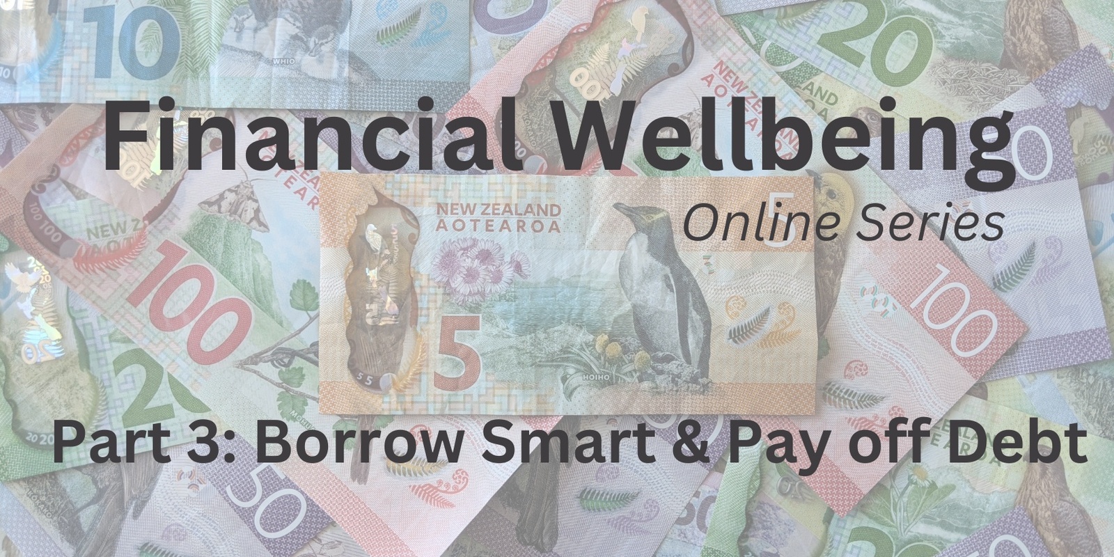 Banner image for Borrow Smart & Pay off Debt - Online