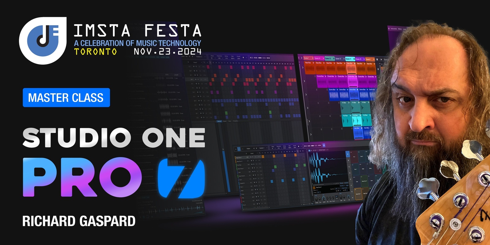 Banner image for Studio One Pro 7 Master Class at IMSTA FESTA Toronto 2024