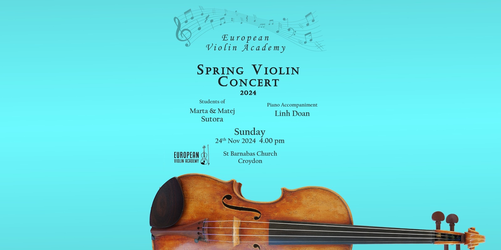 Banner image for Spring Violin Concert 2024