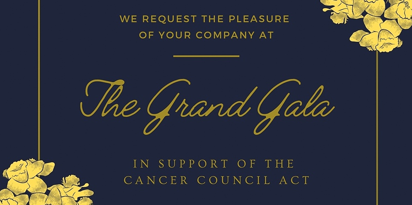 Banner image for Cancer Council ACT - The Grand Gala 