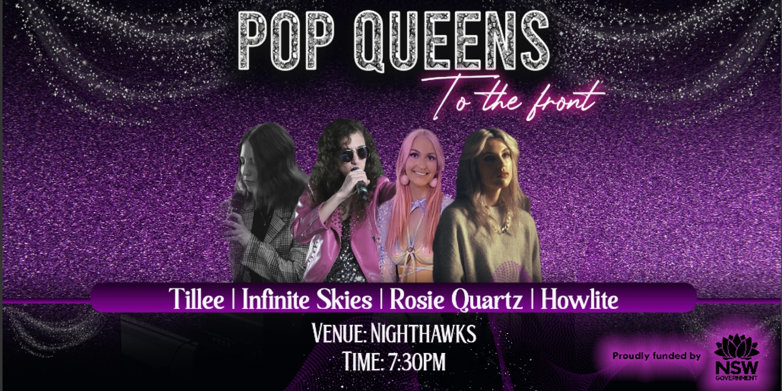 Banner image for Pop Queens to the Front