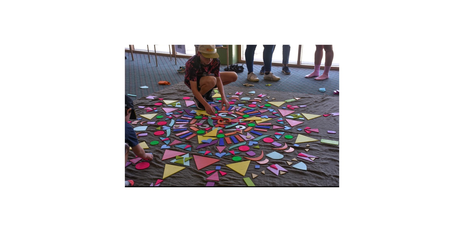 Banner image for 2024 WOODFEST | Mandala making with Tegan Georgette