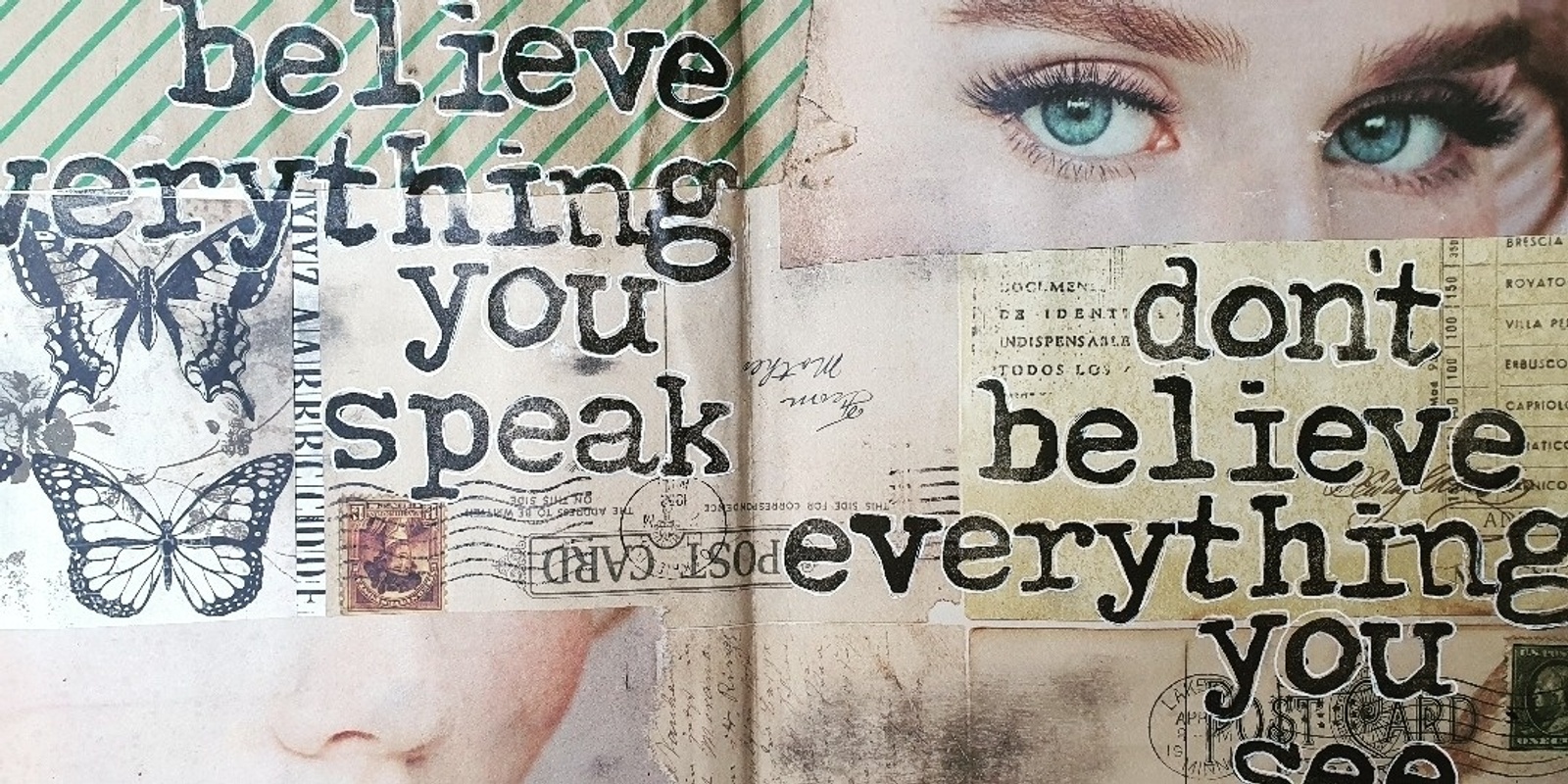 Banner image for W11 - "Visual Storytelling" Collage: Expressive Art Journal Pages