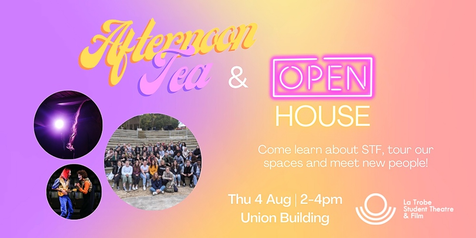 Banner image for STF Afternoon Tea and Open House