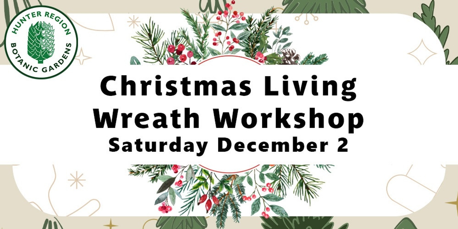 Banner image for Christmas Living Wreath Workshop