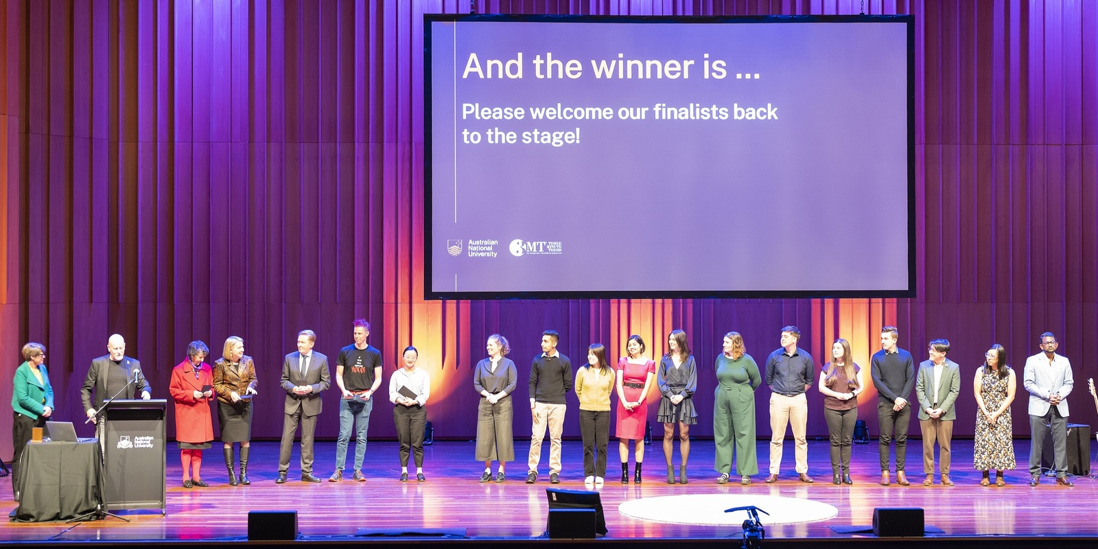 Banner image for ANU Three Minute Thesis Grand Final 2024