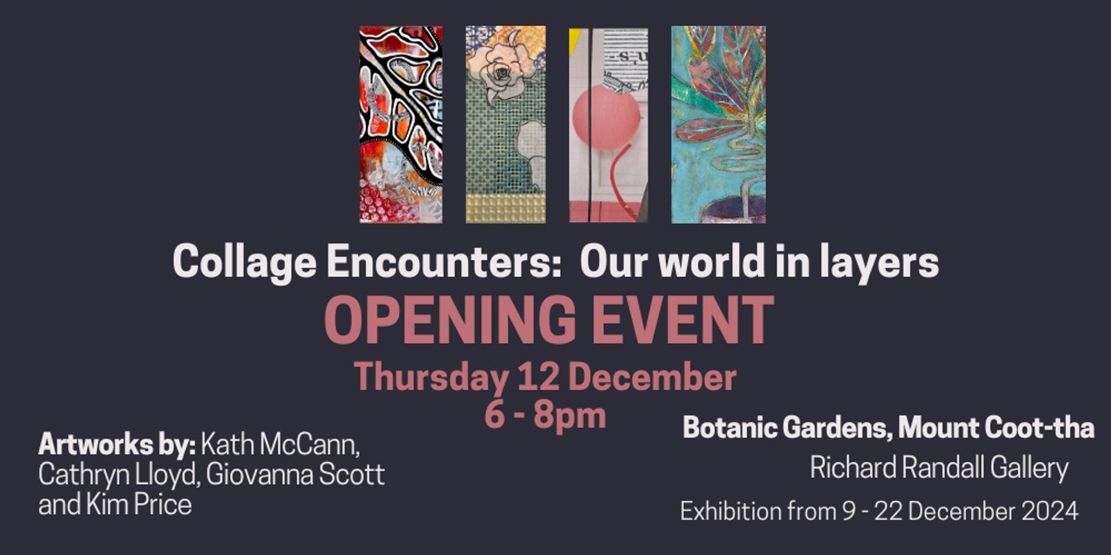 Banner image for Collage Encounters - our world in layers