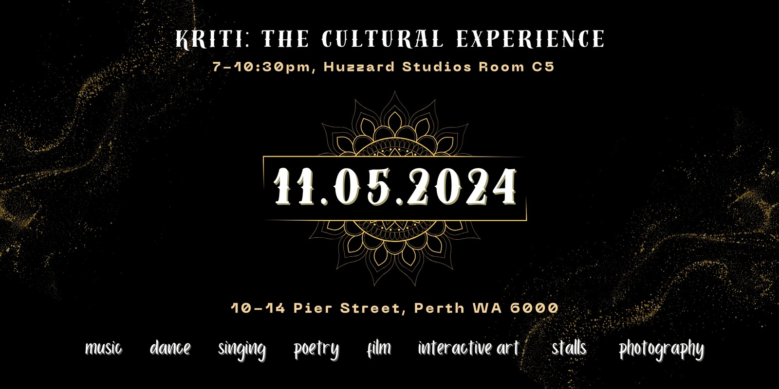 Banner image for KRITI 1 - The Cultural Experience