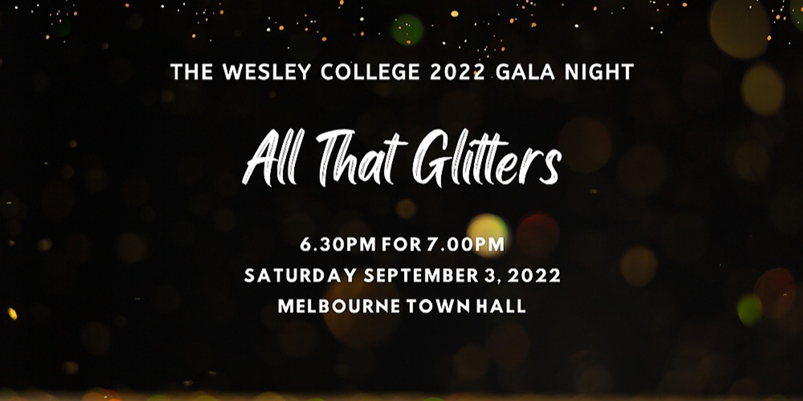 Banner image for Wesley College Gala Night